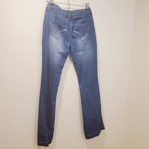 Freesthle boot cut ligh washed blue jeans size 9 - Picture 6 of 10